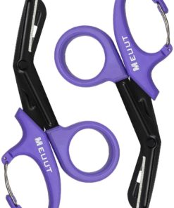 12/Pack Purple Handle Trauma Shears 7.25 Stainless Steel Scissors for –  A2ZSCILAB